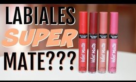 Labiales Velvet Matte de Victoria's Secret, prueba de producto ||| Lilia Cortés