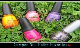 Summer Nail Polish Favorites ♥