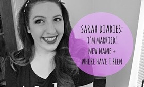 The Sarah Diaries - I HAVE A NEW NAME! | Sarah Vorderbrueggen