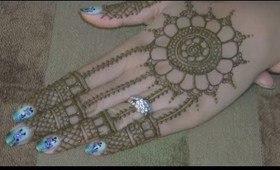 Bridal Hathphool Henna/Mehendi Design