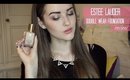 Estee lauder double wear foundation review and demo