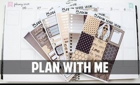 ROSE GOLD FOIL NO WHITE SPACE - plan with me