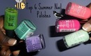 My top 6 summer Nail Polishes+Giveaway!