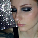 Metallic grey silver smokey eye look / Fall make-up tutorial / AW2013 trends inspired 