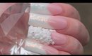 How To: Winter Bridal 3D Roses Acrylic Nail Tutorial