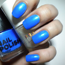 31 Day Challenge - Blue Nails - 05. DAY