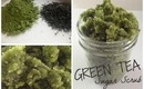DIY Green Tea Sugar Scrub
