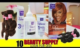 How to Dye Virgin Hair with Box Dye► Dark and Lovely Go Intense Radiant Copper