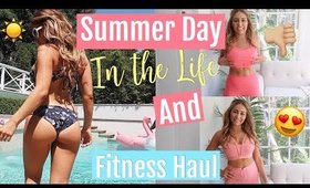 Healthy Day In The Life + Fabletics Try On Haul Review 2018