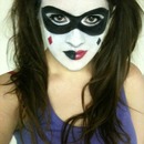 Harley Quinn Face Paint