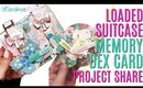Loaded Suitcase Memory Dex Card Project Share