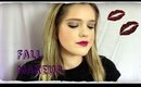 Fall Makeup Tutorial - Cool Tones and Bold Lips