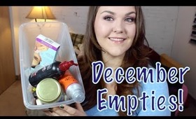 December Empties!!