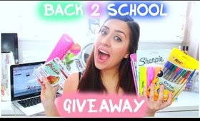 BACK TO SCHOOL GIVEAWAY