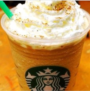 Starbucks Pumpkin Latte.