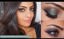 Drugstore Makeup Tutorial | Green & Brown Smokey Eye