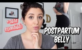 POSTPARTUM CARE ESSENTIALS | 5 WEEKS POSTPARTUM BELLY