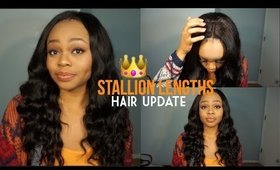 Stallion Lengths Affordable Virgin Hair | Hair Update!