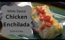 Easy White Chicken Enchiladas at Home