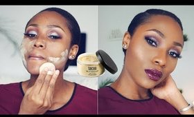 DOES IT REALLY WORK? - POWDER BEFORE FOUNDATION TECHNIQUE | DIMMA UMEH