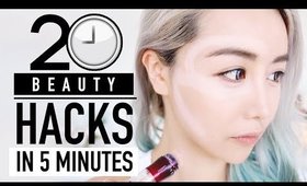 20 Makeup Hacks in under 5 minutes ♥ Before & After TESTED ♥ Try it Wengie ♥