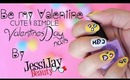 Cute & Simple Valentines Day Nails!