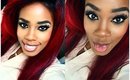 My RED Peruvian Hair and What Products I Used & FUN! No Panties!| LiveWithChen'e