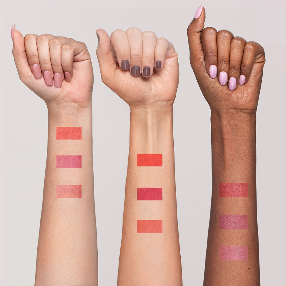 Kevyn Aucoin The Color Stick arm swatches