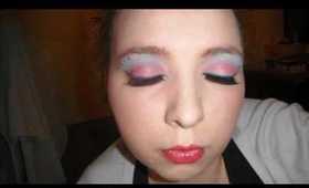 Simple Colourful Make up