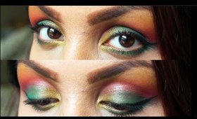 Portugal World Cup 2014 Makeup | TheRaviOsahn