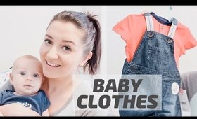 BABY BOY CLOTHING HAUL | BABY SUMMER CLOTHING ESSENTIALS