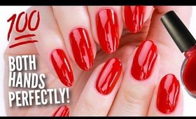 Paint Your OTHER Hand's Nails Perfectly!