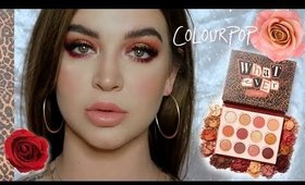 Burgundy Rose Gold Eyes + Glowy Skin + Nude lips 🥀 FULL FACE GLAM MAKEUP TUTORIAL