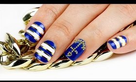 Nautical Nail Art