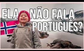 PORQUE MINHA FILHA NÃO FALA PORTUGUÊS | CRIANÇA BILÍNGUE | Vida na Noruega 🇳🇴