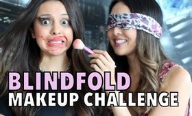 Blindfold Makeup Challenge With Chiutips - TrinaDuhra