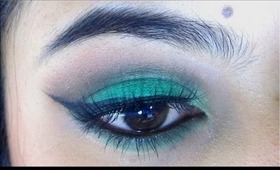 Smokey Green Eye Makeup : Seeba86