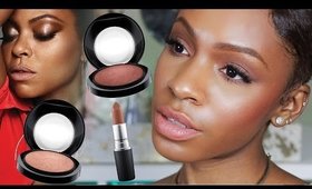 MAC x Taraji P. Henson: First Impression + Swatches! ▸ VICKYLOGAN