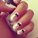 Bowties nails 💅🎀