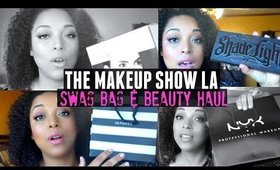 *NEW* RELEASES & SNEAK PEEKS! The Makeup Show LA 2016 MASSIVE Haul | NaturallyCurlyQ