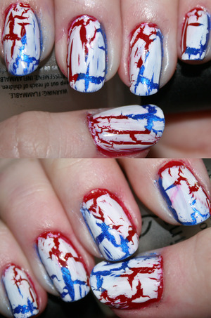 4th of July Manicure