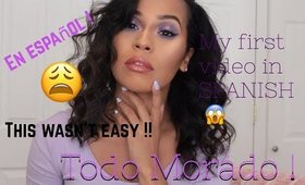 ATTEMPTING MY FIRST MAKEUP TUTORIAL IN SPANISH ! | MI PRIMER INTENTO A UN TUTORIAL EN ESPAÑOL !