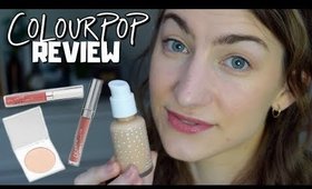 NEW ColourPop No Filter Foundation Review + more