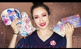 Ulta X Marvel Avengers Endgame Collection|| Swatches, Review, & Tutorial