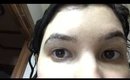 Close up eyebrow growth results :) using castor oil, almond, jojoba + aloe Vera gel + waxelene