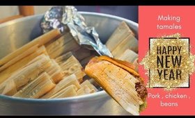HAPPY NEW YEARS 2020 || MAKING TAMALES FOR NEW YEARS