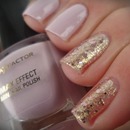 Max Factor #30 Chilled Lilac & Maybelline Brocades #220
