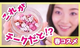 こんなチーク見たことない！ローマ字型のチークが優秀だった！【春コスメ】