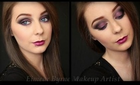 Purple Rain: Smokey Eyes with a Purple Lip