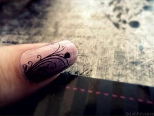 Loved cutepolish's technique of tattoo nails!. http://www.youtube.com/watch?v=nYipAu_OwGs
Did this right after I watched it. Amazing results and so easy.